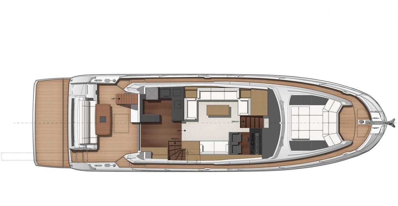 FLYBRIDGE PRESTIGE 630 - Stream Yachts 