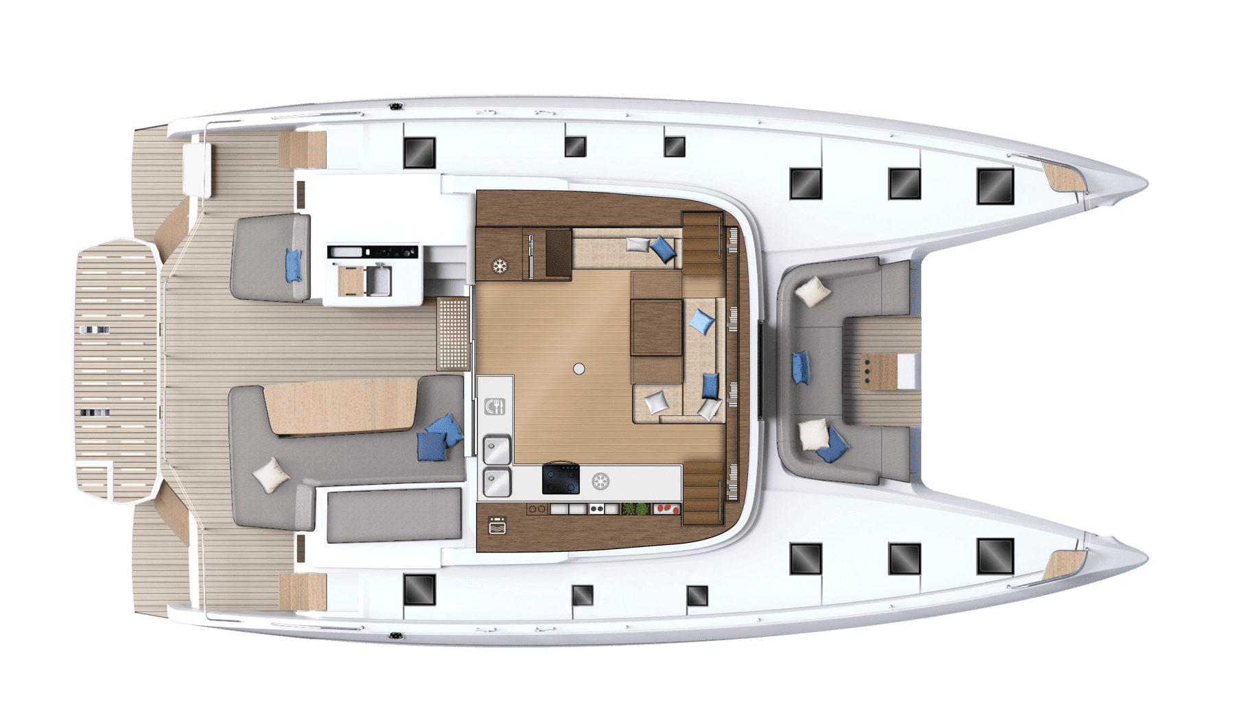 LAGOON 55 - NEW - Stream Yachts 