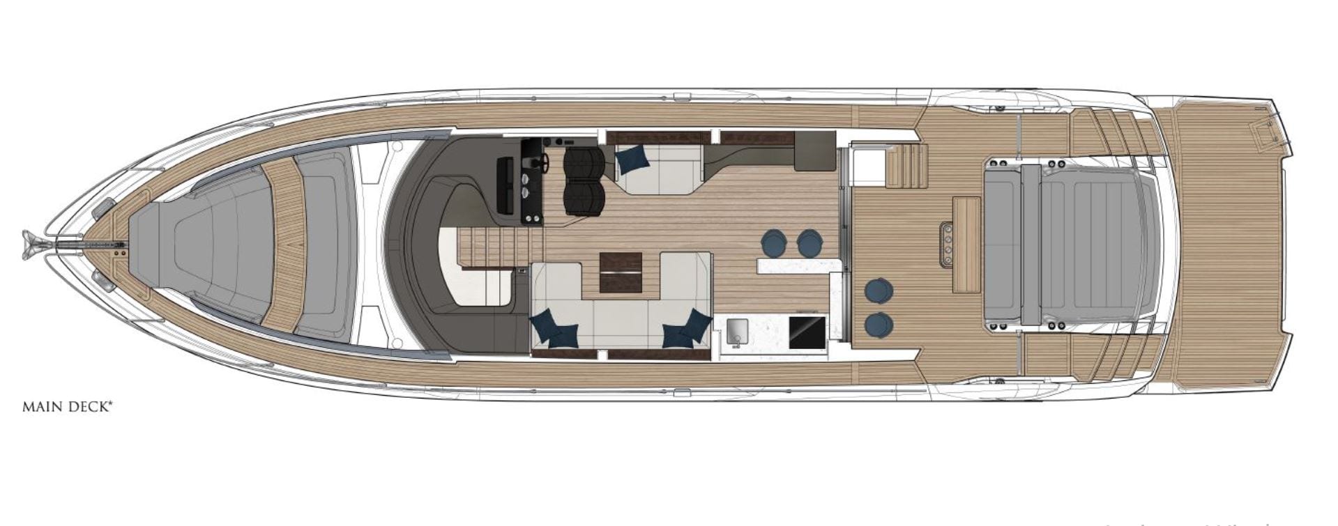 SUNSEEKER 65 SPORT YACHT - NEW - Stream Yachts 