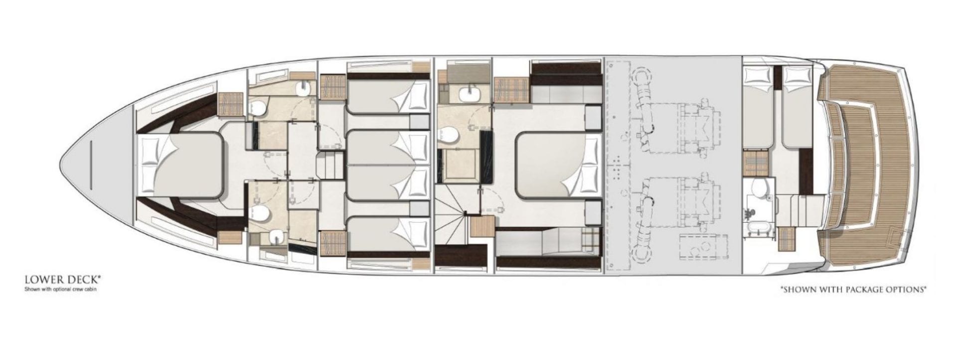 SUNSEEKER MANHATTAN 68 - NEW - Stream Yachts 