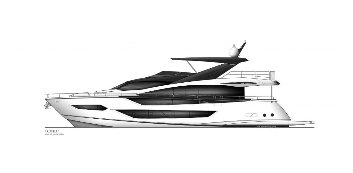 Sunseeker Yacht 88 - NEW - Stream Yachts 